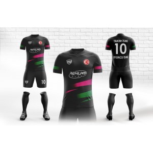 Dijital Baskı Erkek Futbol Forma - 159